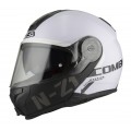 NZI Κράνος Combi 2 Duo Flydeck Λευκό Flip Up / Modular